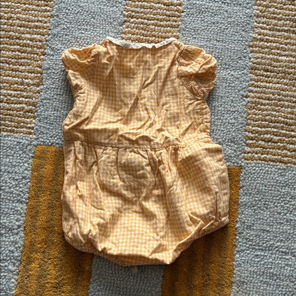 Emile et Ida Vichy smocked romper 6M - Picture 3 of 3